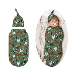 Rooster swaddle blankets for sale  Delivered anywhere in USA 