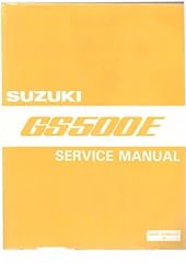 Suzuki gs500e service for sale  Delivered anywhere in UK
