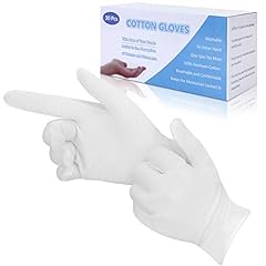 Cotton gloves pcs for sale  Delivered anywhere in UK