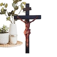 Scultura cattolica crocifisso usato  Spedito ovunque in Italia 