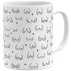 Witzige kaffeetasse brüsten gebraucht kaufen  Wird an jeden Ort in Deutschland