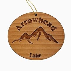 Arrowhead lake ornament for sale  Delivered anywhere in USA 