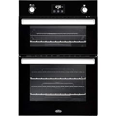 Used, Belling BI902G Built In Gas Double Oven - Black for sale  Delivered anywhere in UK