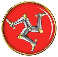 Isle man pin for sale  Delivered anywhere in UK