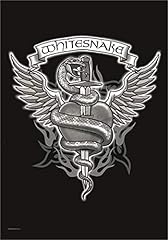 Whitesnake poster flag for sale  Delivered anywhere in UK