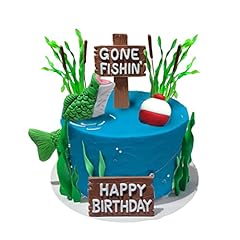 Fishing cake topper for sale  Delivered anywhere in USA 