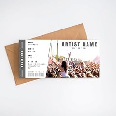 Concert ticket music for sale  Delivered anywhere in UK