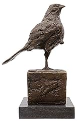Scultura uccello bronzo usato  Spedito ovunque in Italia 