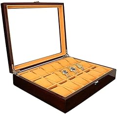 Curish 18-digit Watch Box High-grade Wooden Lacquered for sale  Delivered anywhere in UK