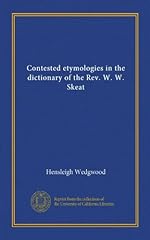 Contested etymologies dictiona for sale  Delivered anywhere in UK