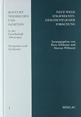 Wege strafrechtsgeschichtliche gebraucht kaufen  Wird an jeden Ort in Deutschland