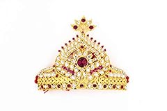 Indian Temple Jewellery Crown for Indian Gods Goddess for sale  Delivered anywhere in Canada