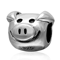 Pig charm 925 for sale  Delivered anywhere in UK