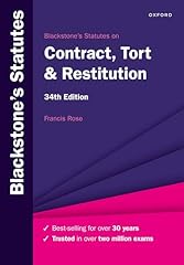 Blackstone statutes contract for sale  Delivered anywhere in UK