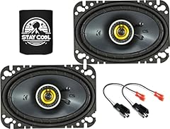 Kicker speakers 4x6 for sale  Delivered anywhere in USA 