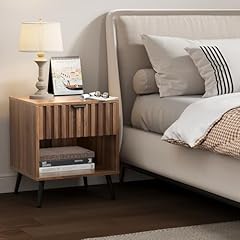 Nightstands walnut fluted for sale  Delivered anywhere in USA 