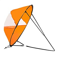 LoneRobe 42 inches Downwind Wind Sail Kit Kayak Wind for sale  Delivered anywhere in USA 