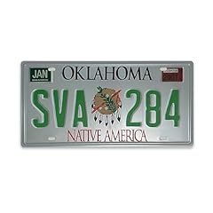 Retro oklahoma license for sale  Delivered anywhere in USA 