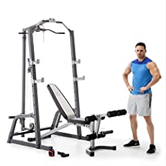Marcy Pro Deluxe Cage System with Weightlifting Bench for sale  Delivered anywhere in USA 