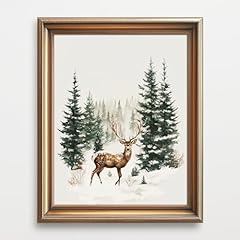 Deer winter forest for sale  Delivered anywhere in USA 