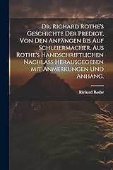 Richard rothe geschichte gebraucht kaufen  Wird an jeden Ort in Deutschland