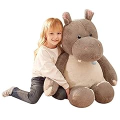 IKASA Giant Hippo Stuffed Animal Jumbo Hippo Soft Toys for sale  Delivered anywhere in UK