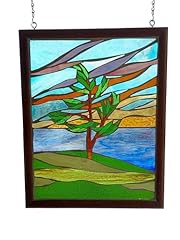 Windswept tree stained for sale  Delivered anywhere in USA 