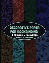 Decorative paper bookbinding for sale  Delivered anywhere in USA 