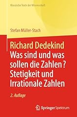 Richard dedekind sollen gebraucht kaufen  Wird an jeden Ort in Deutschland