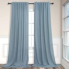 Blue grey curtains for sale  Delivered anywhere in USA 