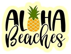 Aloha beaches pineapple for sale  Delivered anywhere in USA 
