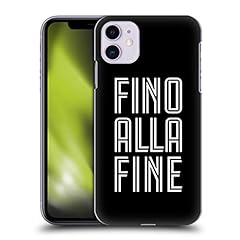 Head Case Designs Licenza Ufficiale Juventus Football Club Fino alla Fine Nero Tipo Cover Dura per Parte Posteriore Compatibile con Apple iPhone 11 usato  Spedito ovunque in Italia 