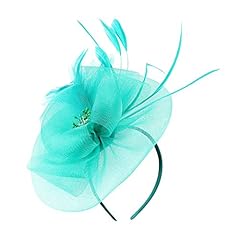 Teal fascinators weddings for sale  Delivered anywhere in UK