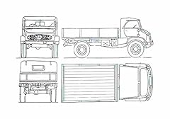 Photo blueprint unimog for sale  Delivered anywhere in Ireland
