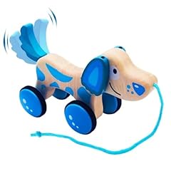 Wooden pull dog for sale  Delivered anywhere in UK
