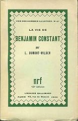 Vie benjamin constant. d'occasion  Livré partout en France