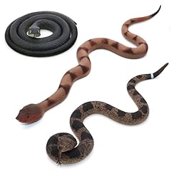 3pcs rubber snakes for sale  Delivered anywhere in USA 