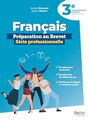 Français préparation brevet d'occasion  Livré partout en France