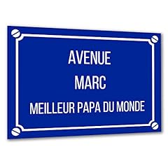Fausse Plaque de Rue en Aluminium personnalisée à Votre d'occasion  Livré partout en France