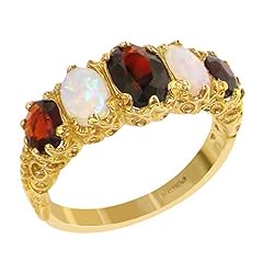 Ladies Victorian Style Solid Hallmarked 9ct Gold Vibrant, used for sale  Delivered anywhere in UK
