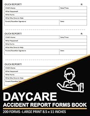 Daycare accident report for sale  Delivered anywhere in USA 