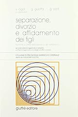Separazione divorzio affidamen usato  Spedito ovunque in Italia 