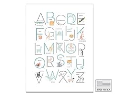 Animal alphabet poster for sale  Delivered anywhere in USA 