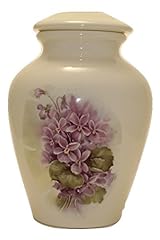 Purple violets urn for sale  Delivered anywhere in USA 