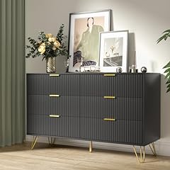 Furniway black dresser for sale  Delivered anywhere in USA 