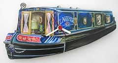 Blue canal boat for sale  Delivered anywhere in UK
