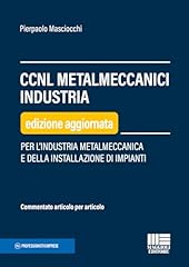 Ccnl metalmeccanici industria. usato  Spedito ovunque in Italia 