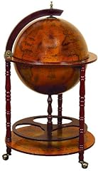 Deco wood globe for sale  Delivered anywhere in USA 