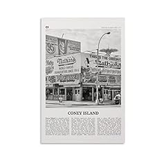 Coney island print for sale  Delivered anywhere in USA 