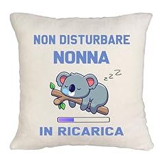 Nonna copricuscino regalo usato  Spedito ovunque in Italia 